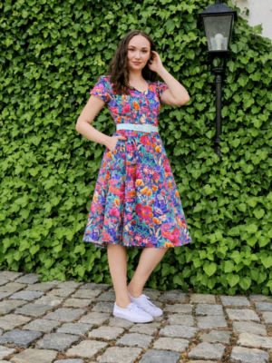 Sukienka Vivien Tropikalny Ogród