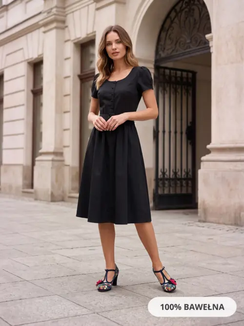 Sukienka Vivien Czarna