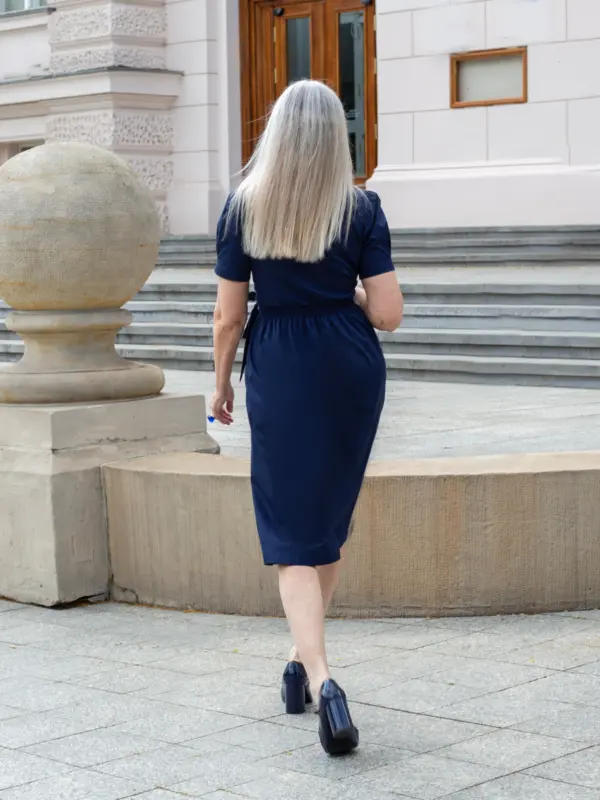 Sukienka Madame Edith Wieczorne Niebo
